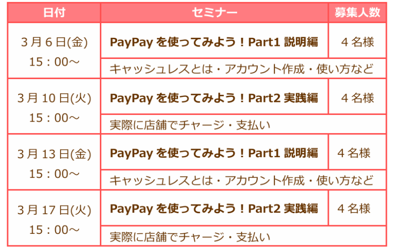 3月スマホセミナーPOP(総社校)