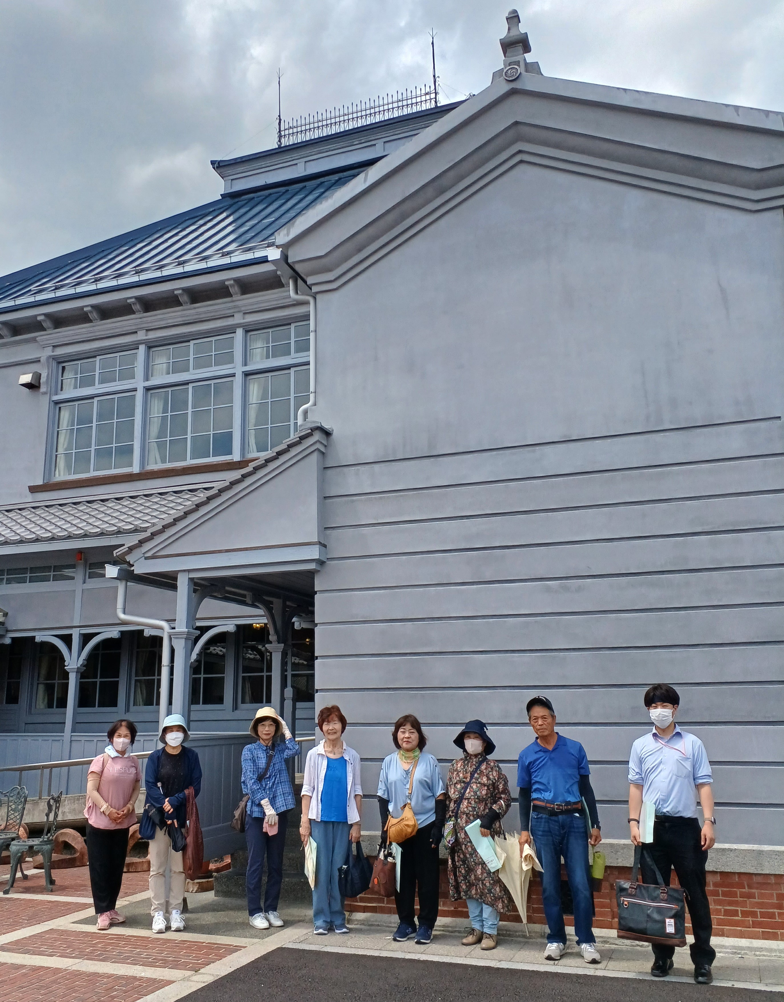 城西まち歩き　集合写真