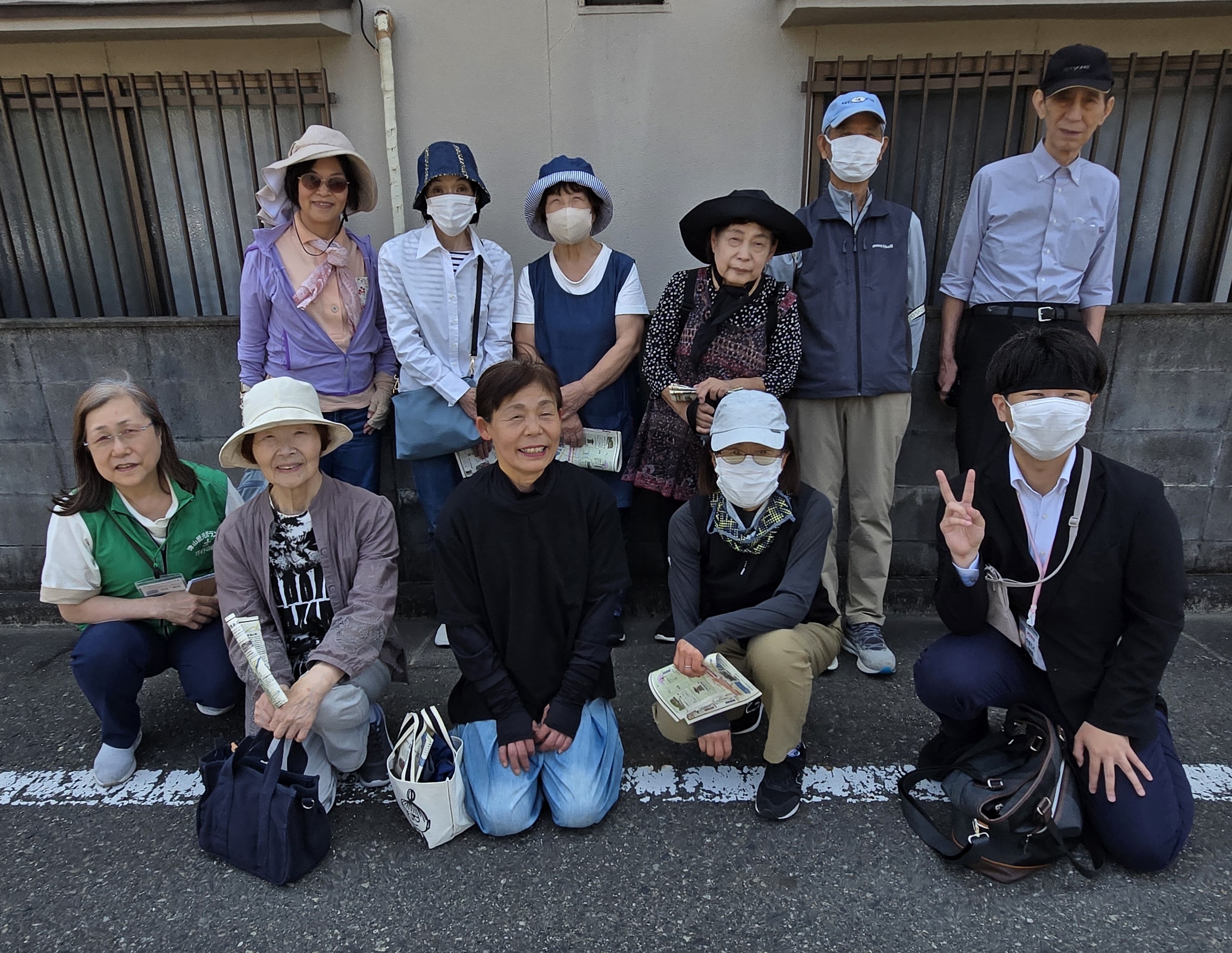 城東まち歩き集合写真