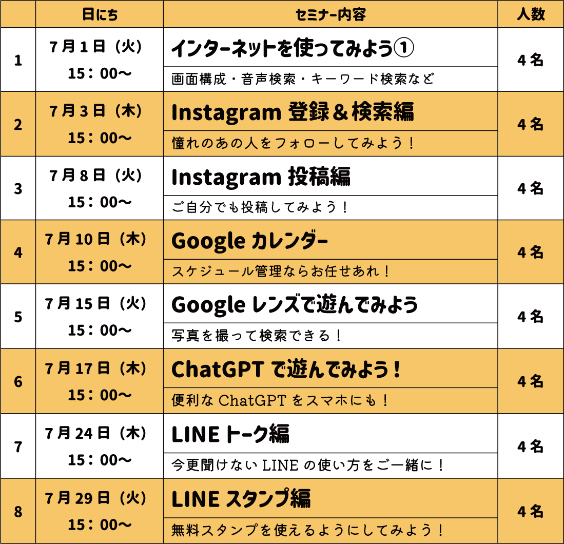 スマホセミナー
