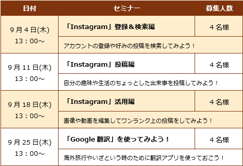 スマホセミナー